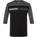 Super.natural Contrast 3/4 ærmet T-shirt