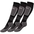 Helios Essential skiundertøj + 1 par Accezzi merino skistrømper, sort, herre