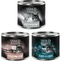 Wild Freedom Adult 6 x 200 g - kornfri - Blandet pakke: Ørred, Svin, Hest