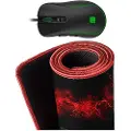 Ardistel Blackfire Bfx150 7200 Dpi Xxl Gamingmus Med Musemåtte