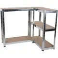 Kinzo Opbevaringshylde 172 x 75 x 30 cm med 5 hylder