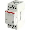 ABB Installationskontaktor 4-polet 4NO, AC-1 25A ved 55 grader, 400V AC, styrespænding 230...240V AC/DC