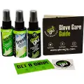 GloveGlu Essentials X Vedligeholdelse Og Pleje Af Målmandshandsker Kit 50ml 3 Enheder