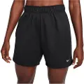 Nike Attack-Dri-FIT Fitness-shorts uden for og mellemhøj talje (13 cm) til kvinder - sort