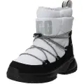 Ugg UGGtil kvinder. 1131978 Yose polstrede støvler hvid (36), Fast, Blonder, Casual