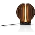 Eva Solo Bordlampe RADIANT 15 cm, LED, mørkebrun, træ, Eva Solo