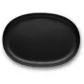 Eva Solo Middagstallerken NORDIC KITCHEN 26 cm, oval, sort, stentøj, Eva Solo