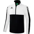 Erima Six Wings Detachable Sweatshirt Med Lynlås