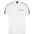 Armani Exchange Embroidered Logo Pique Kortærmet Polo