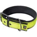 Rukka Form Soft halsbånd, gul - Größe L: 50 - 60 cm Halsumfang, 50 mm breit