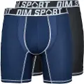 Dim Boxer DIM DIM SPORT BOXER LONG MICROFIBRE PACK X2 herre T3