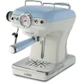 Ariete 1389 Vintage - coffee machine with cappuccinatore - 15 bar - light blue