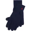 Ralph Lauren Polo Ralph Laurentil mænd. 449923730002 Marine Touch-handske (OSFA), Blå, Casual, Bomuld