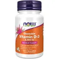 Now D3-vitamin, 5000 IE (tyggetabletter) - 120 tyggetabletter