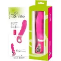 Sweet Smile SMILE Soft - genopladelig, opvarmende vibrator (pink)