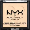 Nyx Can't Stop Won't Stop Mattifying Powder - 6gr