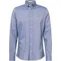 Gant Ganttil mænd. 3000202 Slim Fit Oxford-skjorte blå (3XL), Casual, Bomuld, Klassisk, Lange ærmer