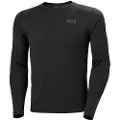 Helly Hansen Lifa Active Crew, herre, sort