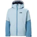 Helly Hansen JR Jewel, skijakke, junior, lyseblå