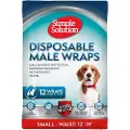 Simple Solution Engangbleer til hanhunde - Str. S: 30 - 48 cm, 12 stk.