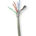 Nedis Stranded S/ftp Copper 305 M Indoor Lszh Cat6-hjul Netværkskabel