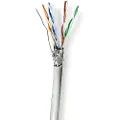 Nedis Stranded S/ftp Cca 305 M Indoor Pvc Cat6-hjul Netværkskabel