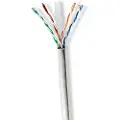 Nedis Solid U/utp Cca 305 M Indoor Pvc Cat6-hjul Netværkskabel