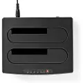 Nedis Hddudb3210bk Dokningsstation