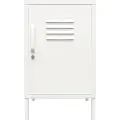 Dorel Home - Sidebord Mission District Metal Locker - Hvid - Skænke & sideboards - - Homeroom