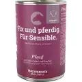Herrmann's Økonomipakke: Herrmann´s Øko-Selection Sensitive 24 x 400 g - Hest med økologisk sød kartoffel og økologisk courgette