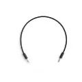 MyVolts Candycords Halo 3.5mm Cable 2-Pack - 30cm Liquorice