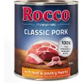 Rocco Classic Pork 12 x 800 g - Okse & Fjerkræhjerter