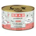 Grau Adult kornfri dåser 6 x 200 g - Kylling med gulerod og mynte