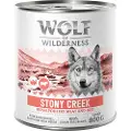 Wolf of Wilderness Adult 6 x 800 g - Med masser af frisk fjerkræ - Stony Creek - Fjerkræ med oksekød