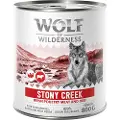 Wolf of Wilderness Senior “Expedition” 6 x 800 g - Stony Creek - Fjerkræ med Okse