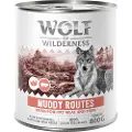 Wolf of Wilderness Senior “Expedition” 6 x 800 g - Muddy Routes - Fjerkræ med Svin