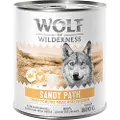 Wolf of Wilderness Adult 6 x 800 g - Med masser af frisk fjerkræ - Sandy Path - Fjerkræ med kylling