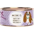 Terra canis Mini 18 x 100 g - And med græskar, jordbær og hyldebær