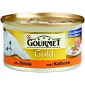 Gourmet Gold Mousse med kalkun vådfoder til katte (85 g)