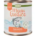 Lukullus Menu Gustico - Laks med gulerod, lucerne og spinat - 6 x 800 g