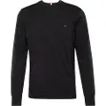 Tommy Hilfiger Tommy Hilfigertil mænd. MW0MW30955 Jumper 1985 Crew Neck sort (S), Casual, Bomuld, Bæredygtig
