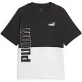 Puma Power Colorblock T-shirt Med Korte ærmer