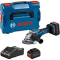 Bosch Gws18v-15psc-125+2xproc 8+gal18-160c+lb Vinkelsliber