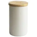 Pebbly Opbevaringskrukke til køkken NBA188 650 ml, metal/bambus, Pebbly