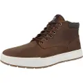 Timberland Timberlandtil mænd. TB0A297Q3581 Maple Grove Mid Lace Up Sneaker Medium Brown (43.5), Læder, Brun, Fast, Blonder, Casual