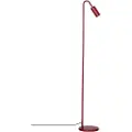 By Rydens - Gulvlampe Curve Højde 146 cm - Rød - Gulvlamper - - Homeroom