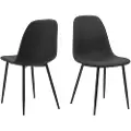 Actona - Spisebordsstol Celia, 4-pak - Sort - Stole - - Homeroom