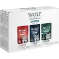 Wolf of Wilderness 12 x 125 g Wolf of Wilderness "Triple Taste" Mixpakke: Canadian Woodlands, Scandinavian Fjords, Mediterranean Coastlines
