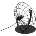 QAZQA Industriel bordlampe sort justerbar - Hanze