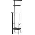 Ferm Living Reolenhed DORA 30 x 79 cm, sort, rustfrit stål, fast LIVING